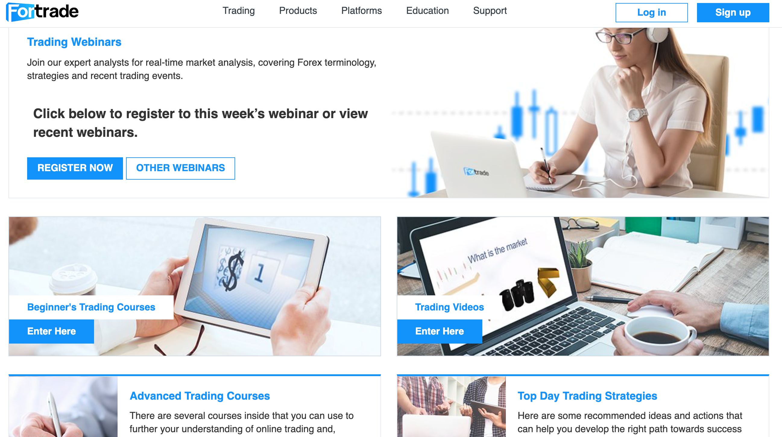 Fortrade education