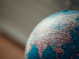asia, globe, china