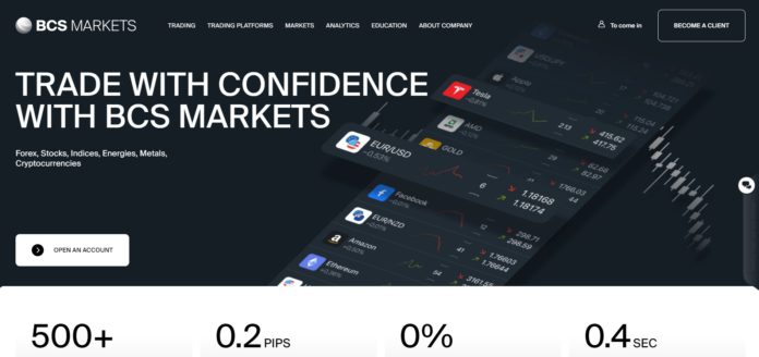 bcs forex homepage