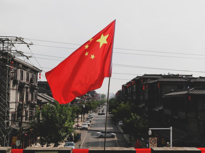 china, chinese flag, Chinese import of goods