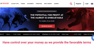 Lexatrade front page