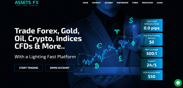 assetsfx homepage
