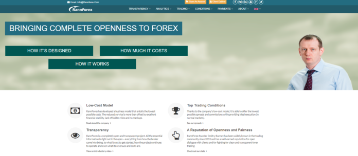 RannForex front page
