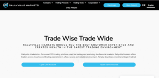 Rallyville Markets is a leading Forex and CFD broker that has been providing a wide variety of trading products to suit all traders worldwide.