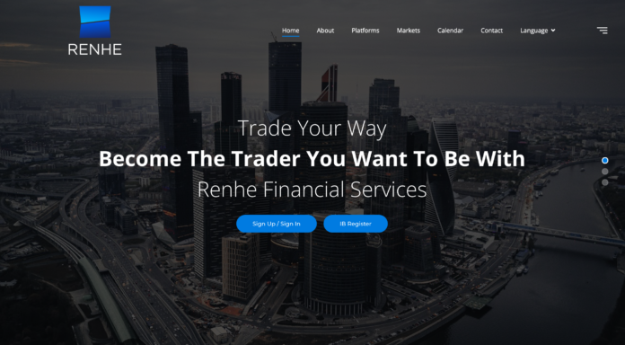 Snímek obrazovky 2022-10-27 v 14.06.42 Renhe is an online brokerage firm that provides diverse financial investment services to traders all over the world.
