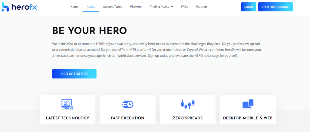 Hero fx review – about broker