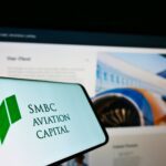 Η εταιρεία χρηματοδοτικής μίσθωσης SMBC έκανε παραγγελία για 60 αεροσκάφη Airbus SBMC, αεροπλάνο, τηλέφωνο, λογότυπο