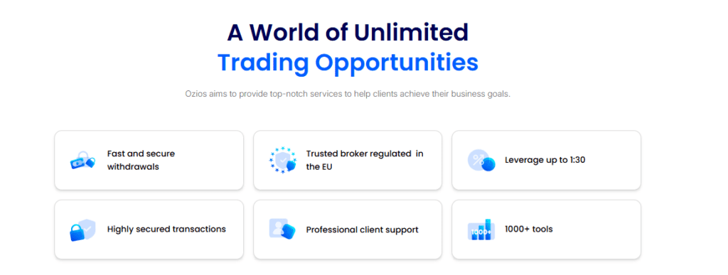 Ozios - 2 obrázek aj | ForexMag Ozios review: What the broker offers