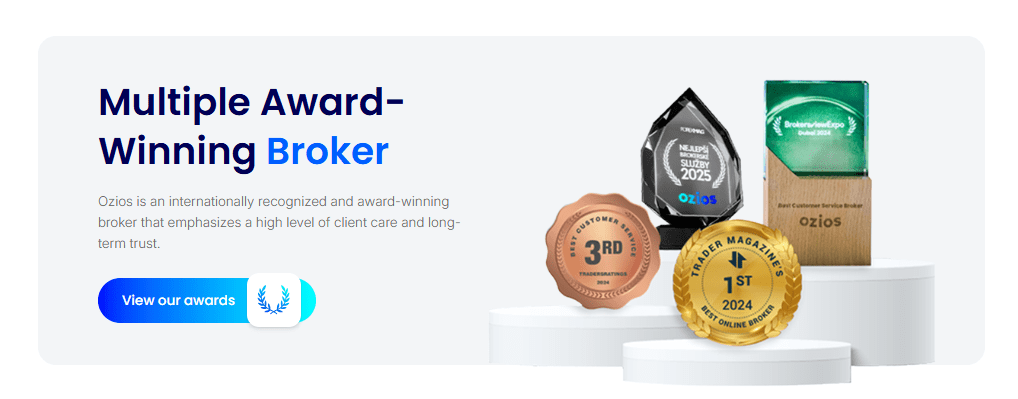 Ozios - award aj | ForexMag Ozios: prizes