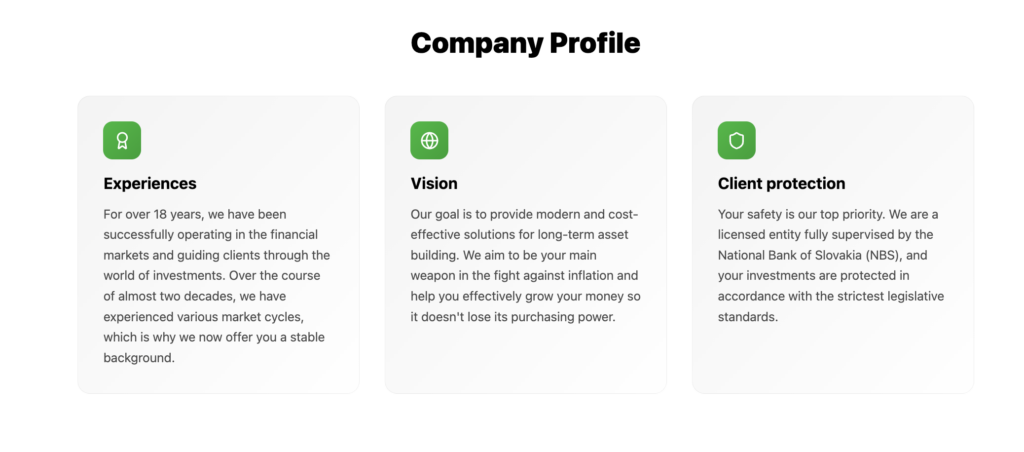 Company profile