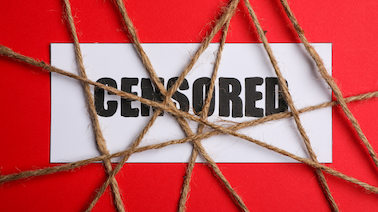 Censored. Source: Canva.com